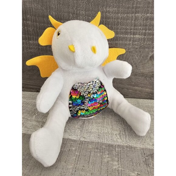 RMS Dragon Plush Wings Weighted Bean Bottom Tooth Fairy Pocket Fantasy Magical - Picture 2 of 9
